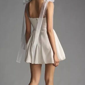 Reformation bubble mini dress